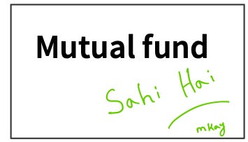 Mutual fund sahi hai campaign